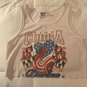 KING COBRA TANK WHITE